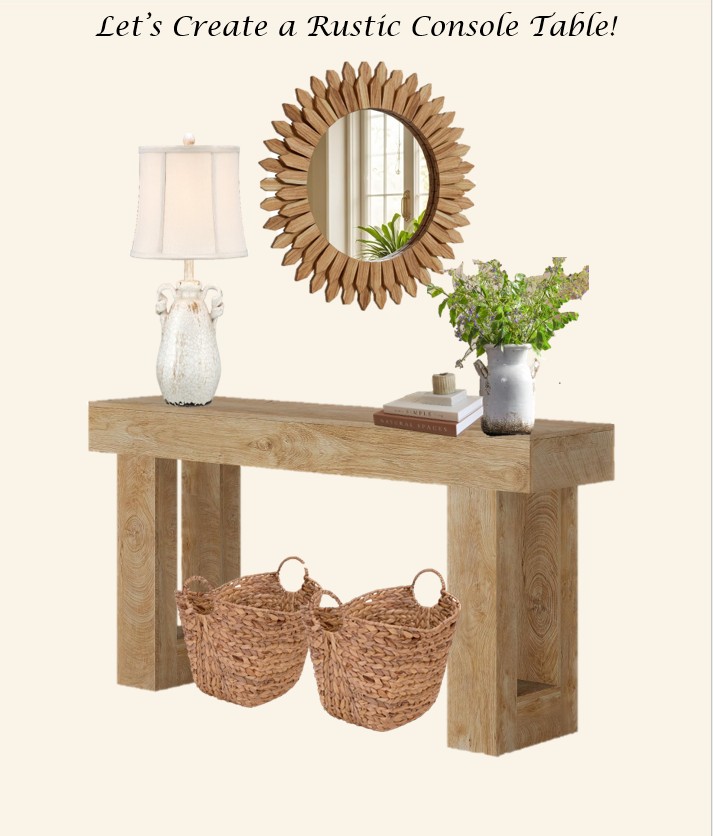 Let’s Create – Console Tables!