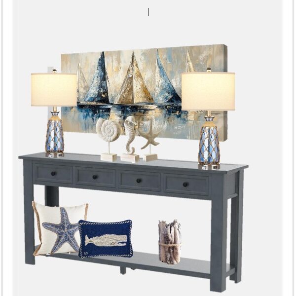 Let’s Create a Nautical Console Table!